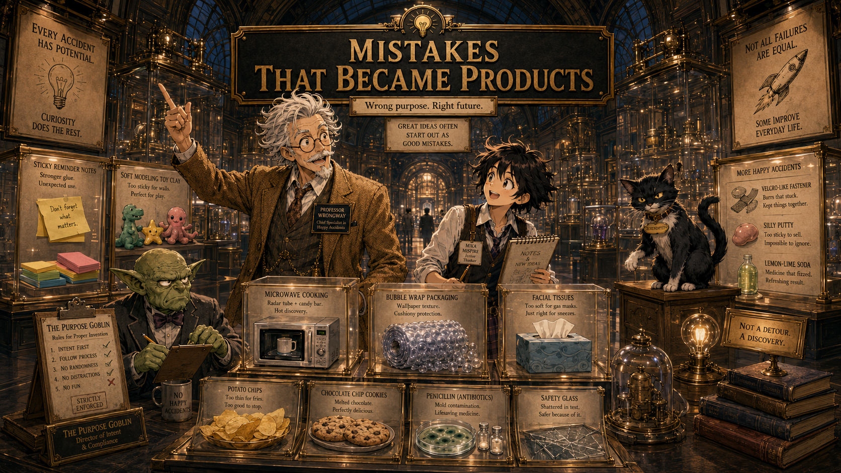 Mistakes That Became Products gallery.