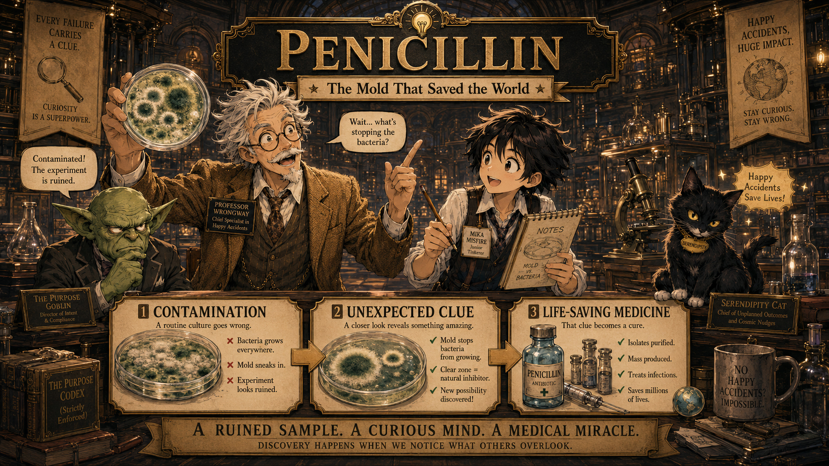 Penicillin mold that saved the world.